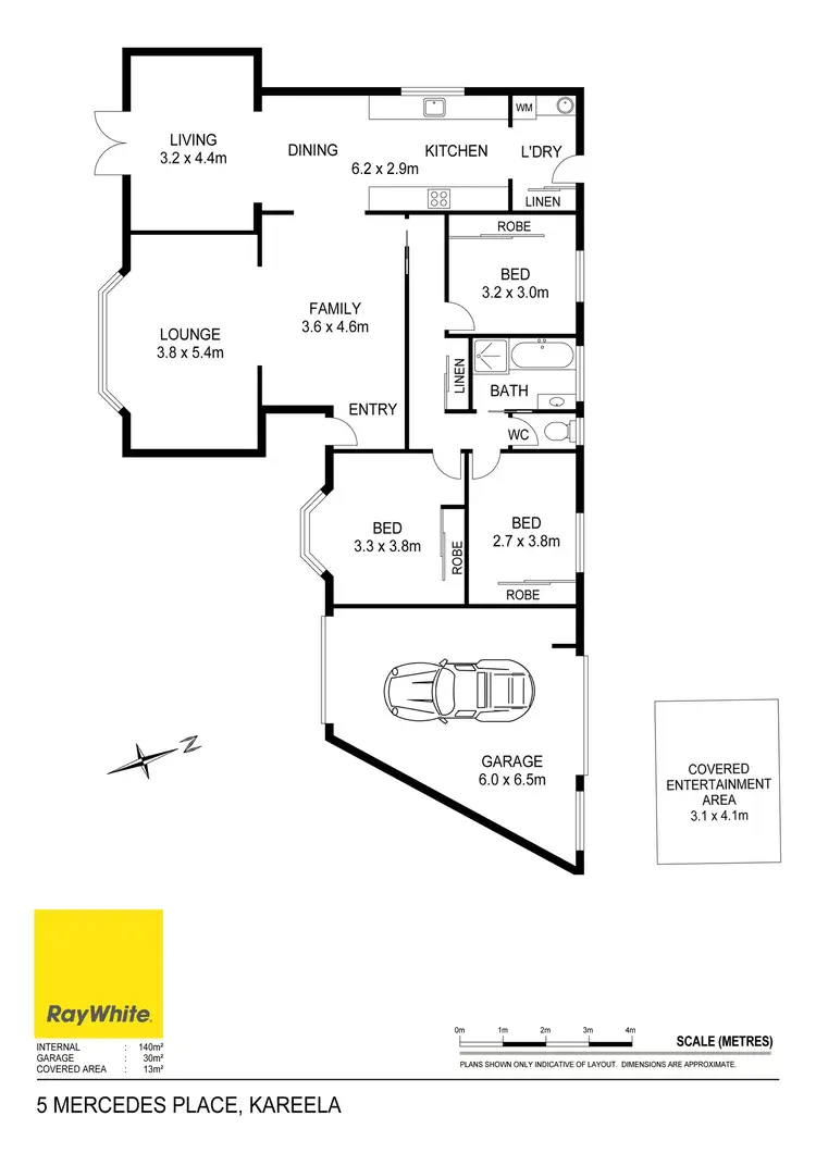 Floorplan of Homely house listing, 5 Mercedes Place, Kareela NSW 2232
