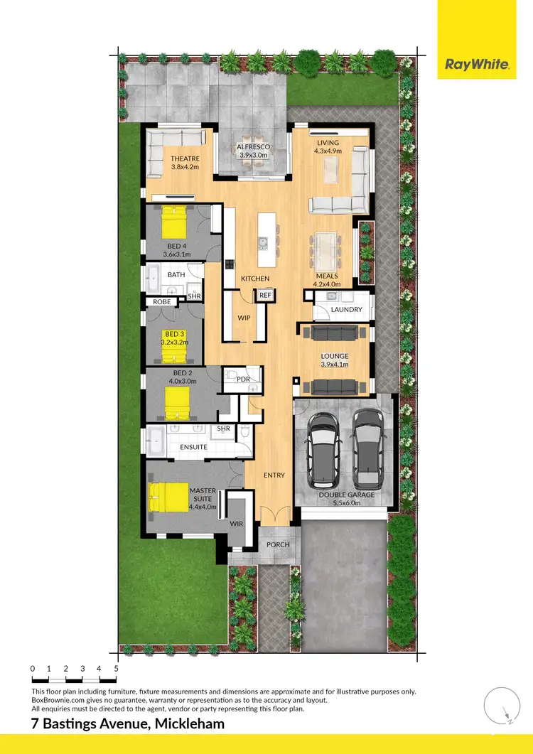 Floorplan of Homely house listing, 7 Bastings Avenue, Mickleham VIC 3064