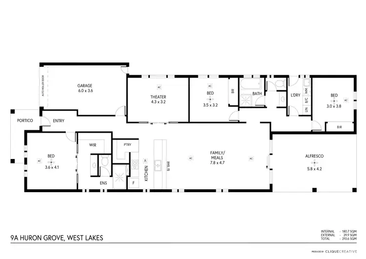 Floorplan of Homely house listing, 9A Huron Grove, West Lakes SA 5021