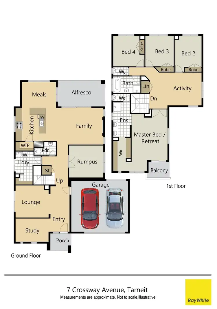 Floorplan of Homely house listing, 7 Crossway Avenue, Tarneit VIC 3029