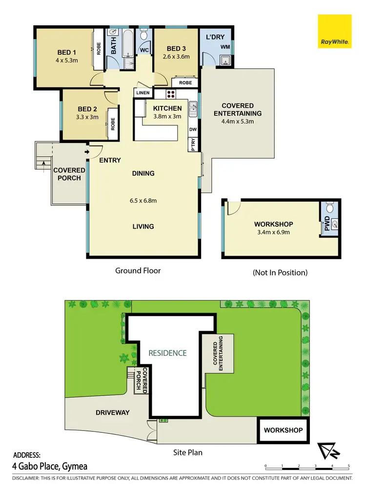 Floorplan of Homely house listing, 4 Gabo Place, Gymea NSW 2227
