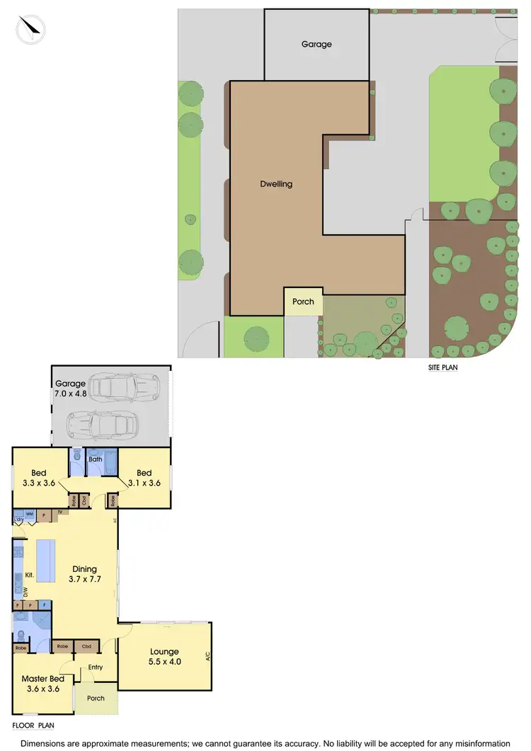 Floorplan of Homely house listing, 34 Old Dandenong Road, Oakleigh South VIC 3167