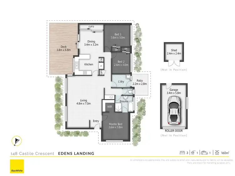 Floorplan of Homely house listing, 148 Castile Crescent, Edens Landing QLD 4207