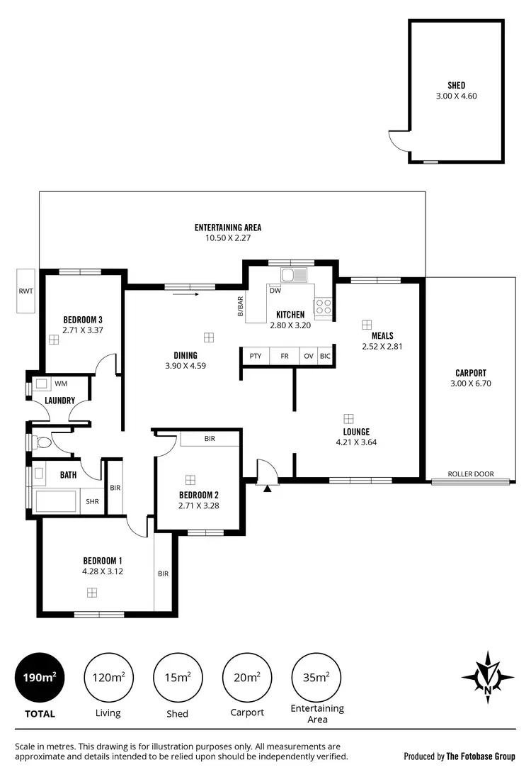 Floorplan of Homely house listing, 23 Sherwood Avenue, Happy Valley SA 5159