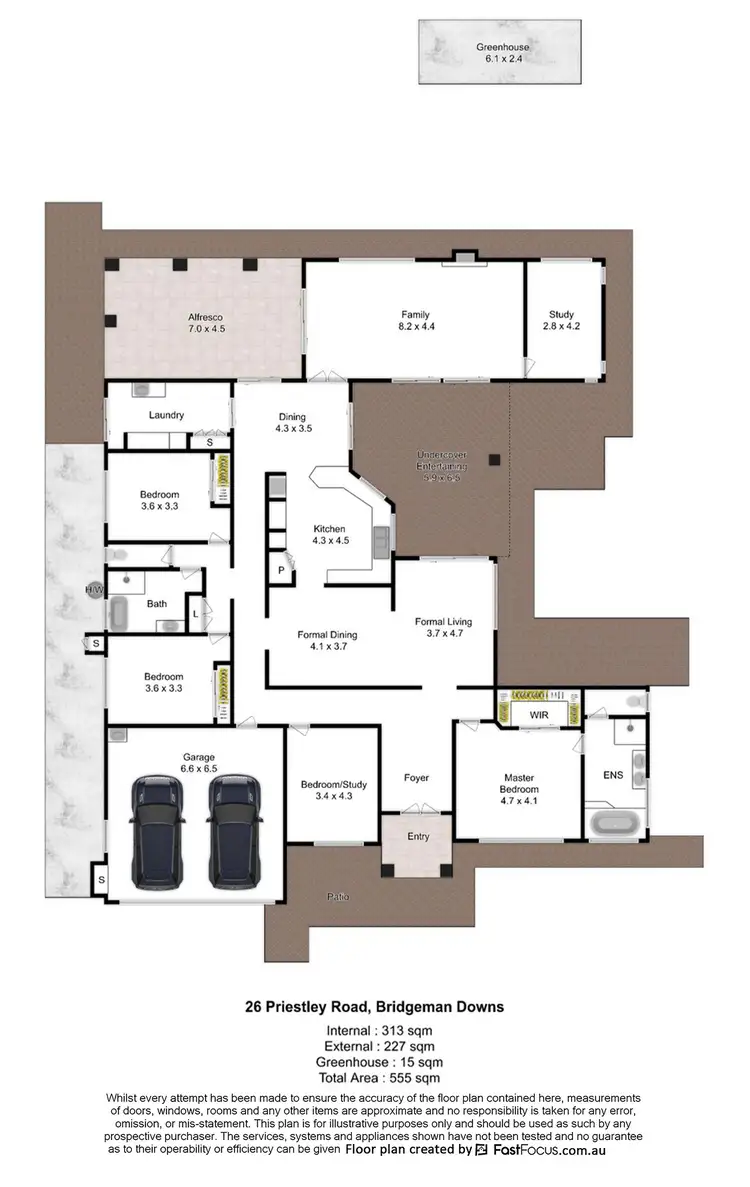Floorplan of Homely house listing, 26 Priestley Road, Bridgeman Downs QLD 4035