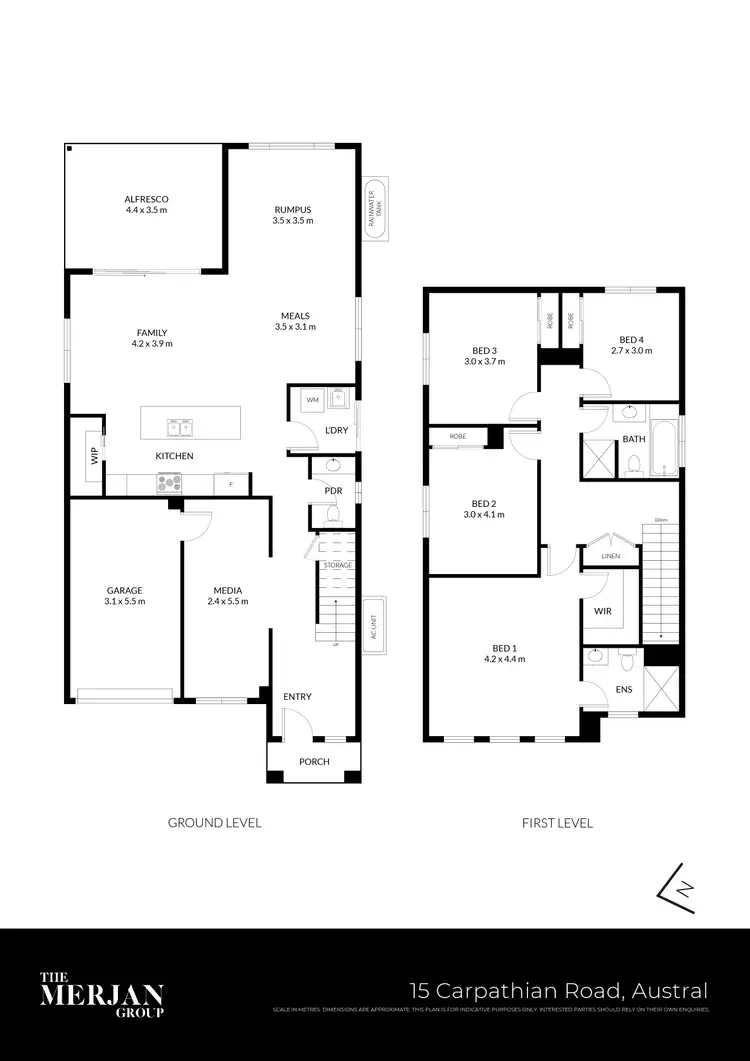 Floorplan of Homely house listing, 15 Carpathian Road, Austral NSW 2179