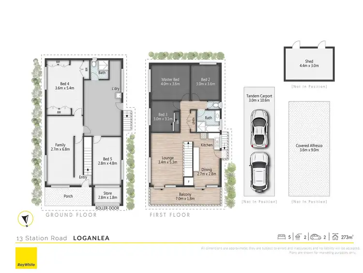 Floorplan of Homely house listing, 13 Station Road, Loganlea QLD 4131