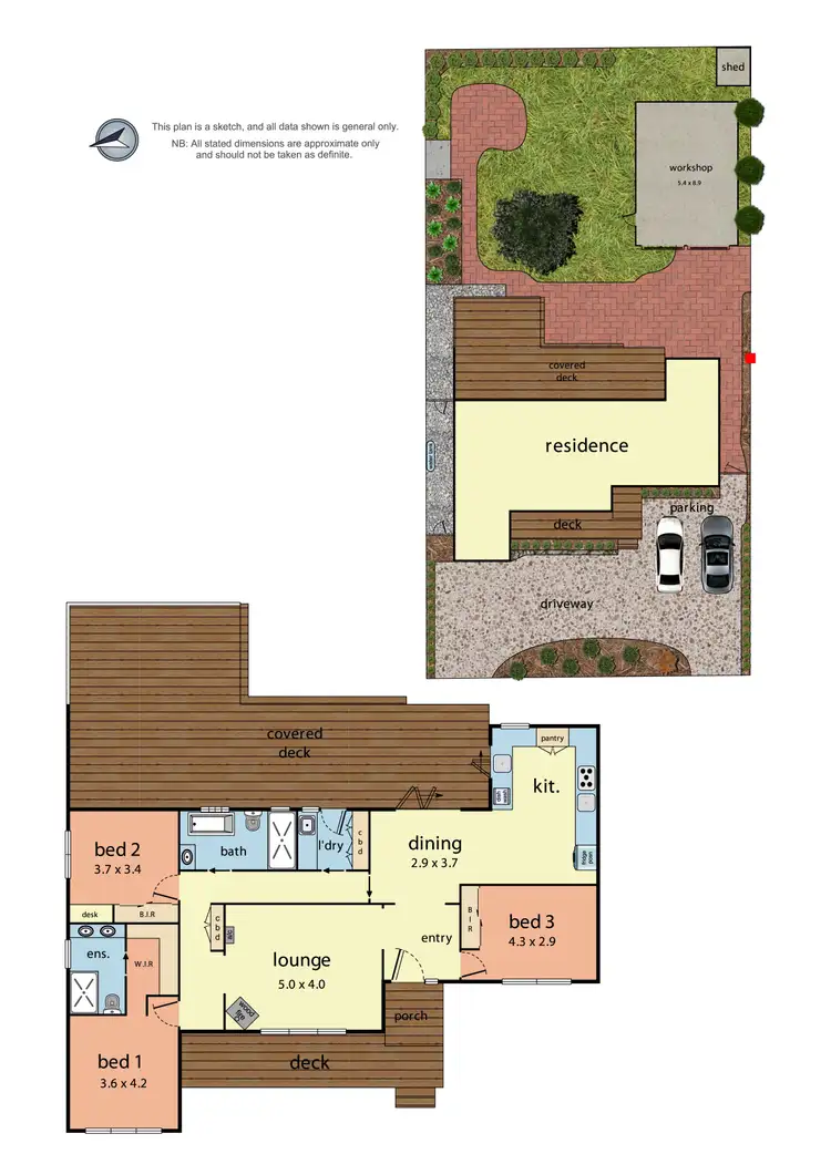 Floorplan of Homely house listing, 34 Bambra Street, Croydon VIC 3136