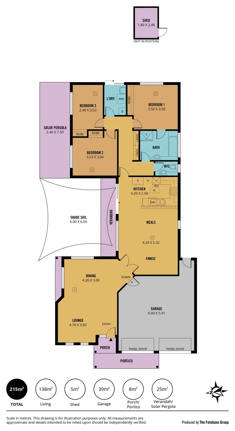 Floorplan of Homely house listing, 15 Wickham Crescent, Oakden SA 5086