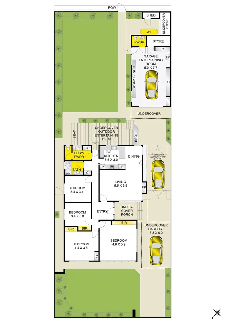Floorplan of Homely house listing, 99 Belle Vue Avenue, Highton VIC 3216