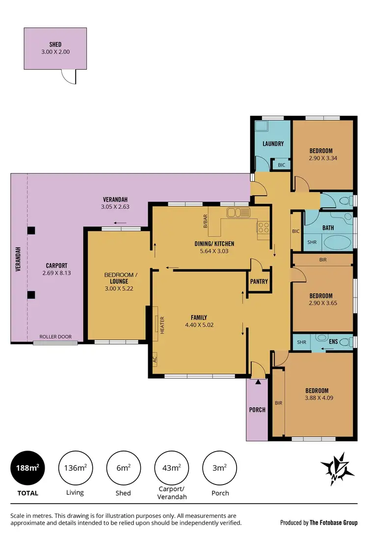 Floorplan of Homely house listing, 24 Shelley Avenue, Fulham Gardens SA 5024