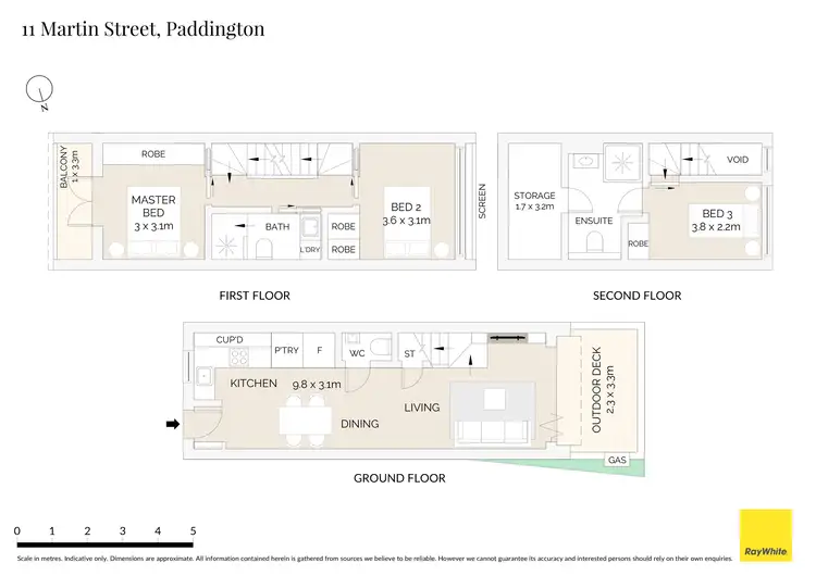 Floorplan of Homely house listing, 11 Martin Street, Paddington NSW 2021