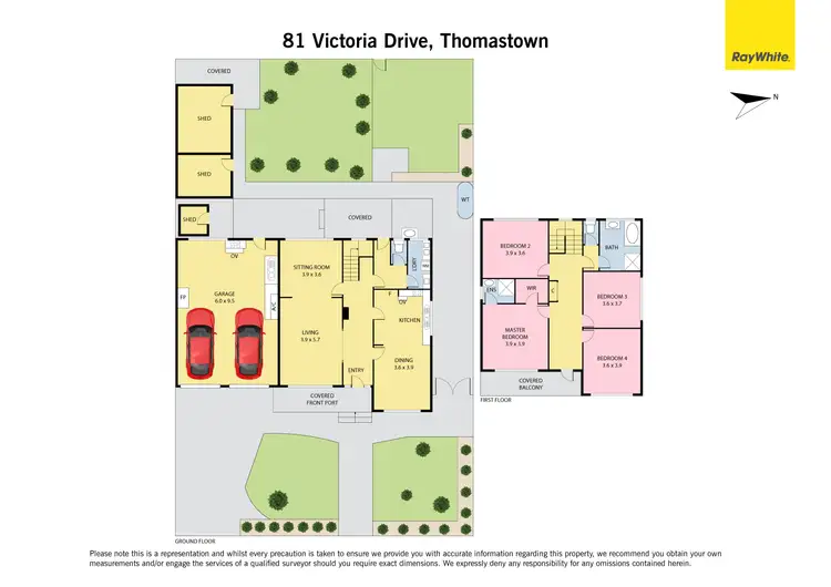 Floorplan of Homely house listing, 81 Victoria Drive, Thomastown VIC 3074