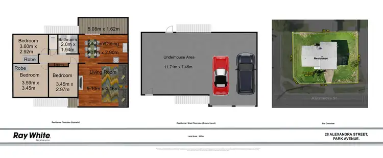 Floorplan of Homely house listing, 28 Alexandra Street, Park Avenue QLD 4701