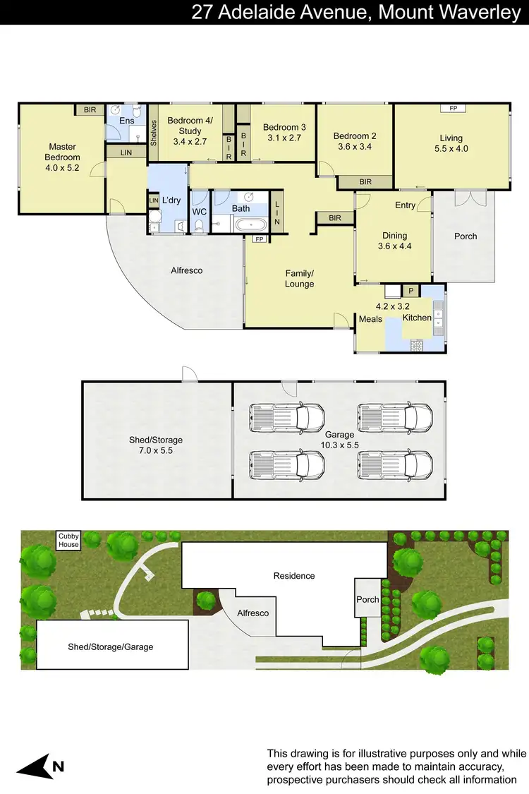 Floorplan of Homely house listing, 27 Adelaide Avenue, Mount Waverley VIC 3149