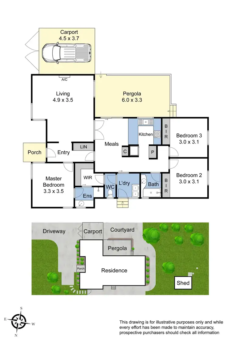 Floorplan of Homely house listing, 24 Tirana Street, Mitcham VIC 3132