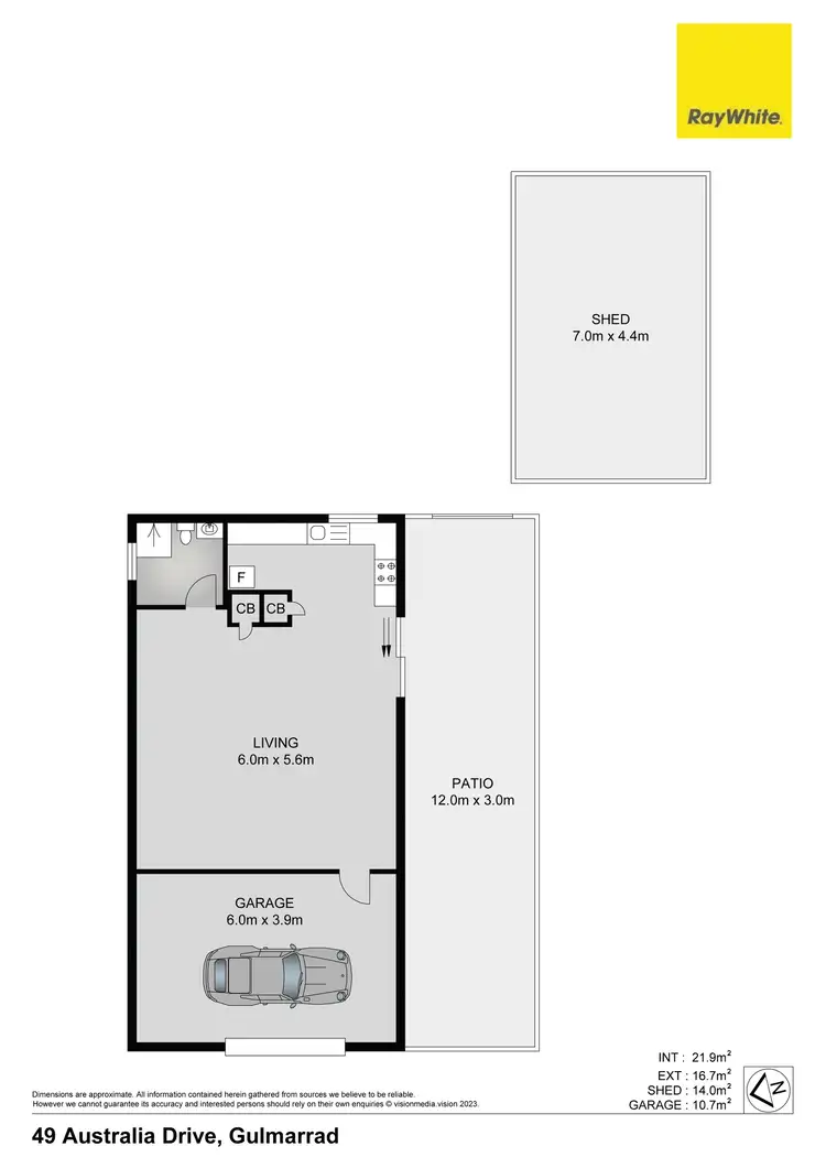 Floorplan of Homely other listing, 49 Australia Drive, Gulmarrad NSW 2463