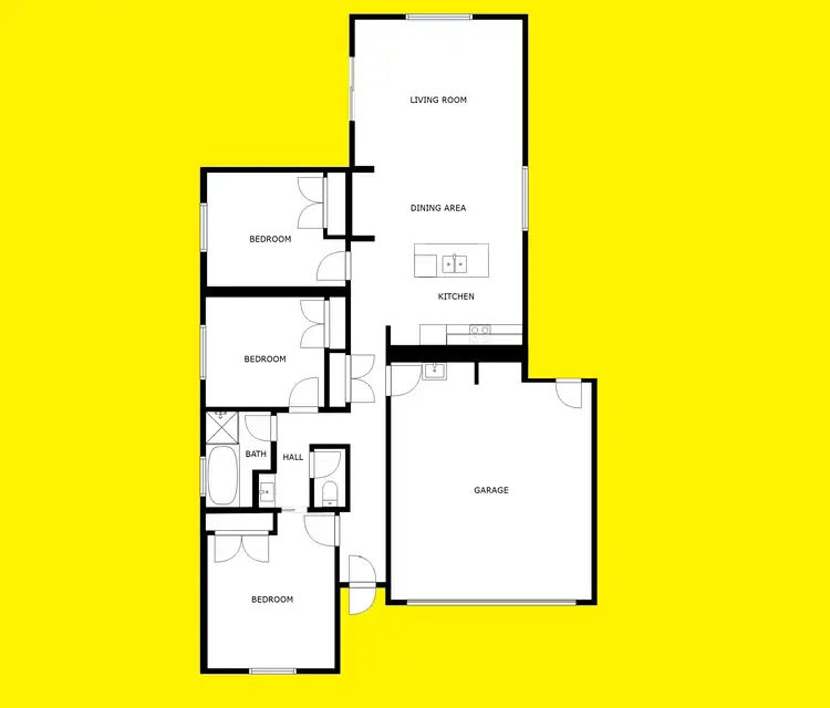Floorplan of Homely house listing, 12 Immacolata Rise, Red Cliffs VIC 3496