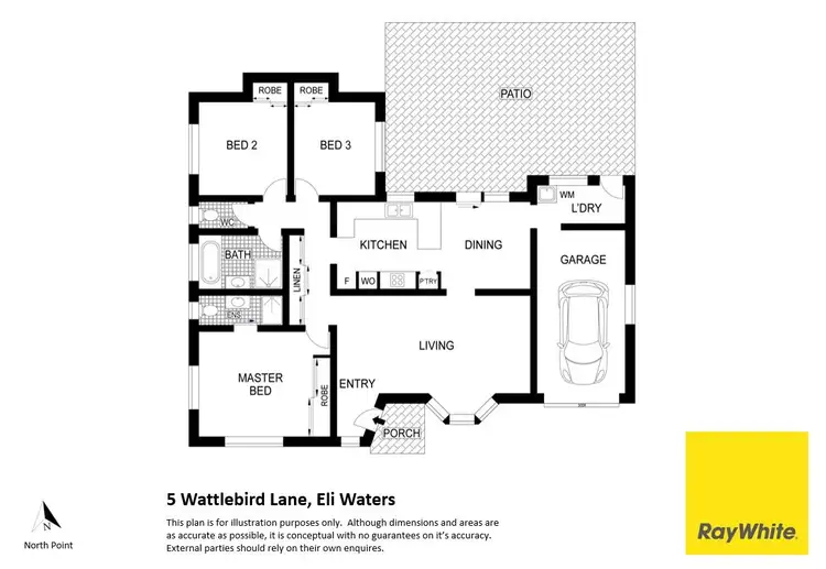 Floorplan of Homely house listing, 5 Wattlebird Lane, Eli Waters QLD 4655