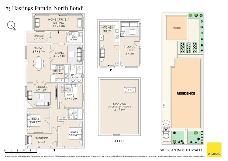 Floorplan of Homely house listing, 73 Hastings Parade, North Bondi NSW 2026