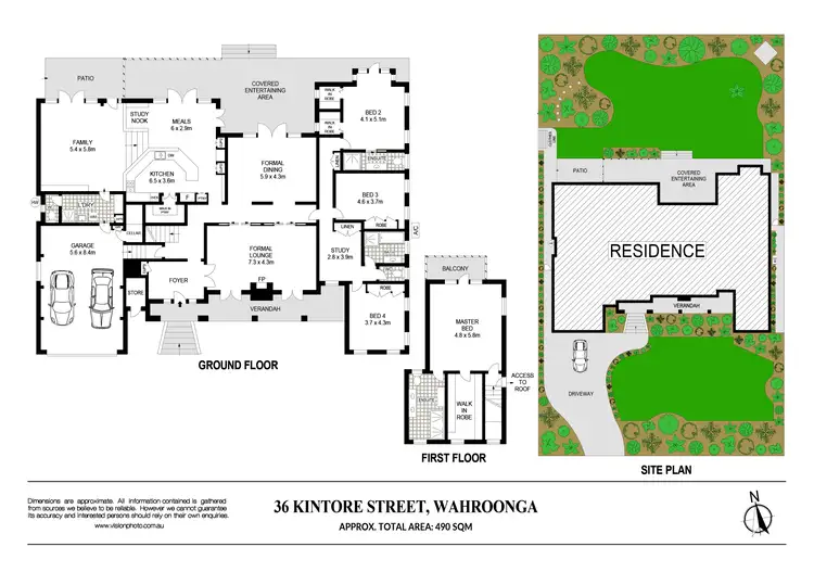 Floorplan of Homely house listing, 36 Kintore Street, Wahroonga NSW 2076