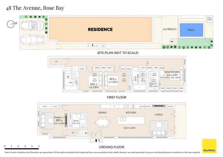 Floorplan of Homely house listing, 48 The Avenue, Rose Bay NSW 2029