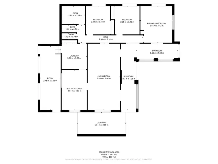 Floorplan of Homely house listing, 44 Grange Street, Norville QLD 4670