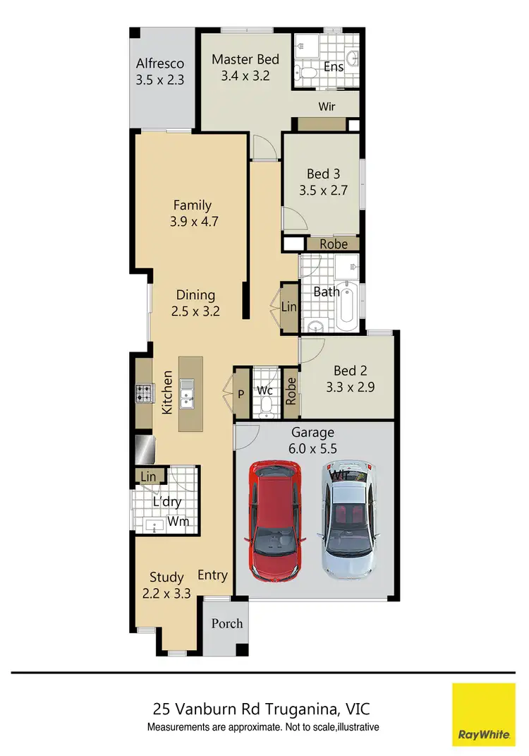 Floorplan of Homely house listing, 25 Vanburn Road, Truganina VIC 3029