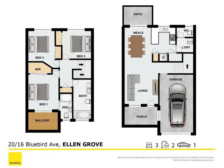 Floorplan of Homely house listing, 20/16 Bluebird Avenue, Ellen Grove QLD 4078