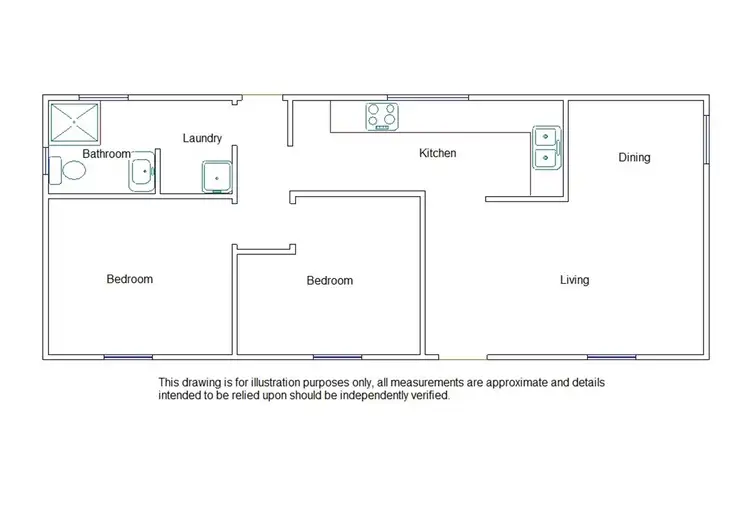 Floorplan of Homely house listing, 5 First Street, Bordertown SA 5268