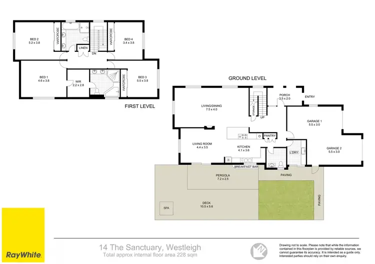 Floorplan of Homely house listing, 14 The Sanctuary, Westleigh NSW 2120