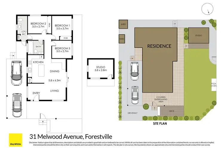 Floorplan of Homely house listing, 31 Melwood Avenue, Forestville NSW 2087