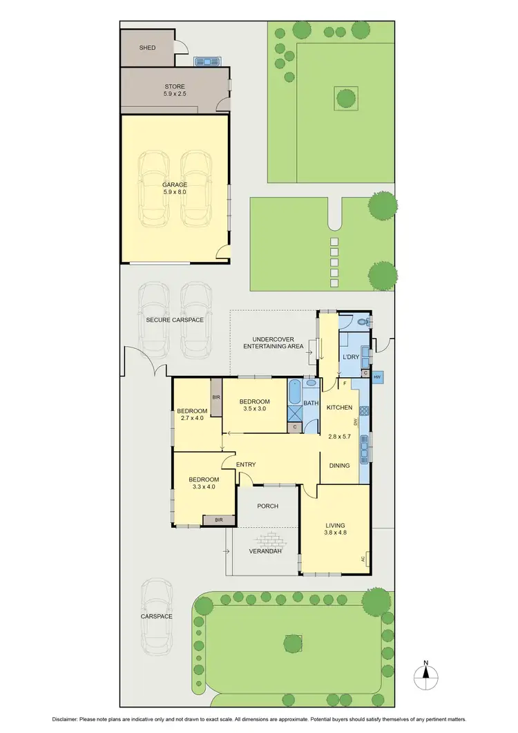 Floorplan of Homely house listing, 22 Palmer Street, Fawkner VIC 3060