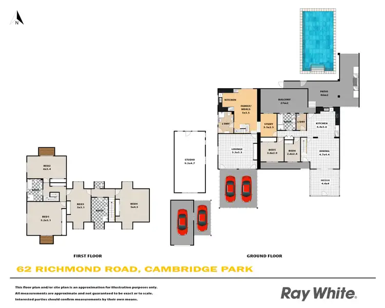 Floorplan of Homely house listing, 62 Richmond Road, Cambridge Park NSW 2747