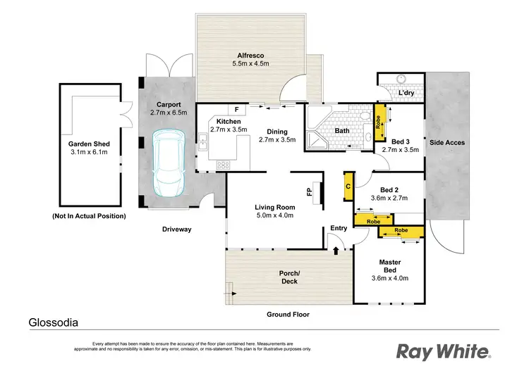 Floorplan of Homely house listing, 29 Grand Parade, Glossodia NSW 2756