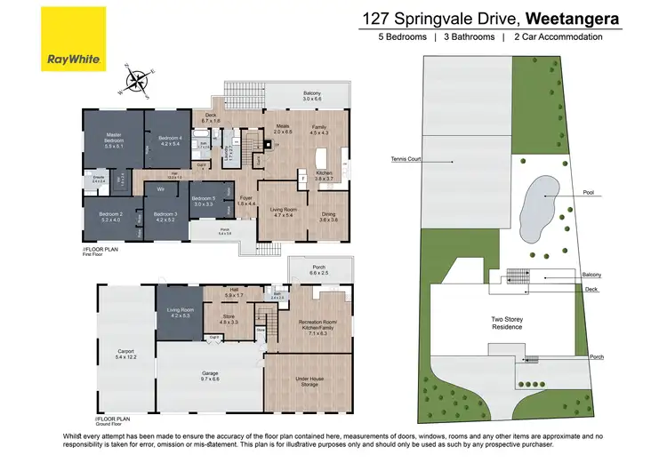 Floorplan of Homely house listing, 127 Springvale Drive, Weetangera ACT 2614