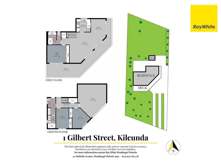 Floorplan of Homely house listing, 1 Gilbert Street, Kilcunda VIC 3995