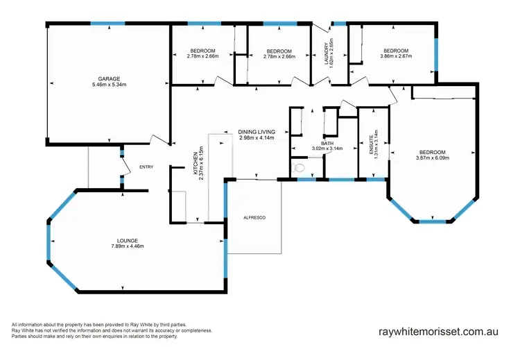 Floorplan of Homely house listing, 8 Mulwala Drive, Wyee Point NSW 2259
