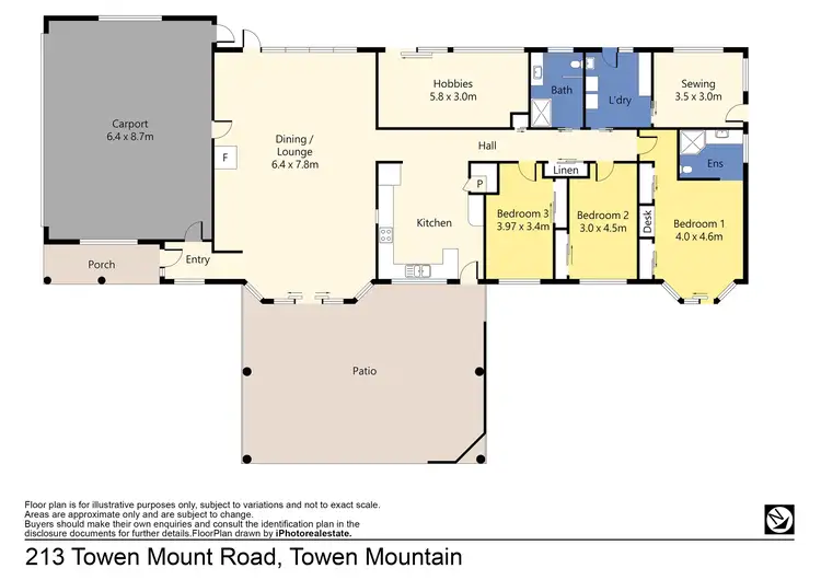 Floorplan of Homely rural property listing, 213 Towen Mount Road, Towen Mountain QLD 4560
