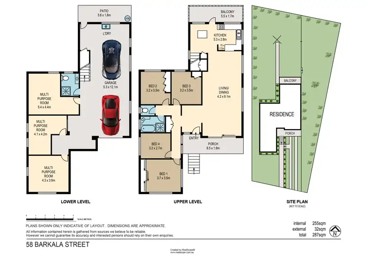 Floorplan of Homely house listing, 58 Barkala Street, The Gap QLD 4061