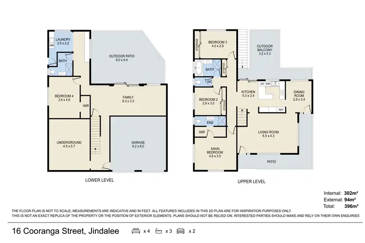 Floorplan of Homely house listing, 16 Cooranga Street, Jindalee QLD 4074