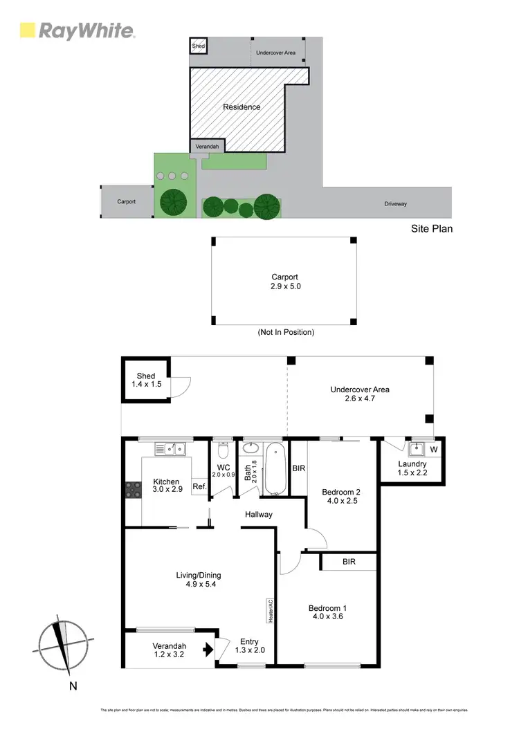 Floorplan of Homely unit listing, 2/31 Dandenong Road East, Frankston VIC 3199