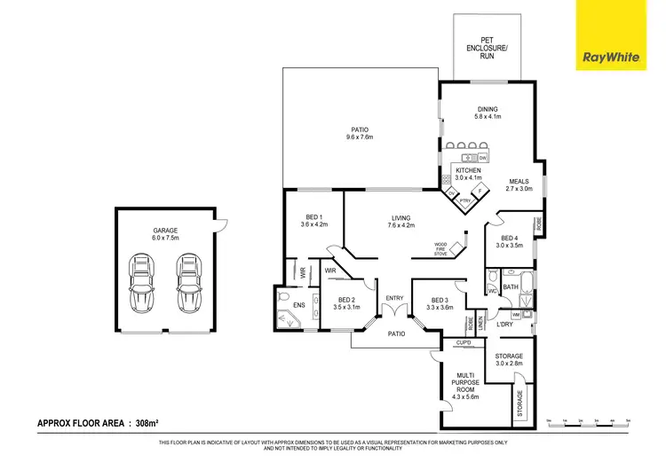 Floorplan of Homely house listing, 13 Carriage Crescent, Beerburrum QLD 4517