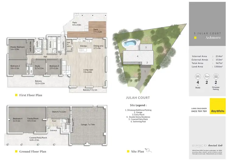 Floorplan of Homely house listing, 5 Julah Court, Ashmore QLD 4214