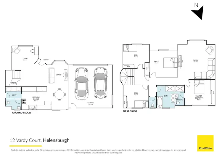 Floorplan of Homely house listing, 12 Vardy Court, Helensburgh NSW 2508