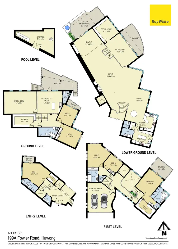 Floorplan of Homely house listing, 199a Fowler Road, Illawong NSW 2234