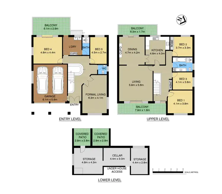 Floorplan of Homely house listing, 3 Diane Street, Marsfield NSW 2122