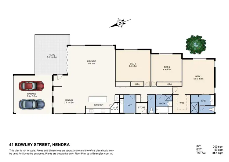 Floorplan of Homely house listing, 41 Bowley Street, Hendra QLD 4011