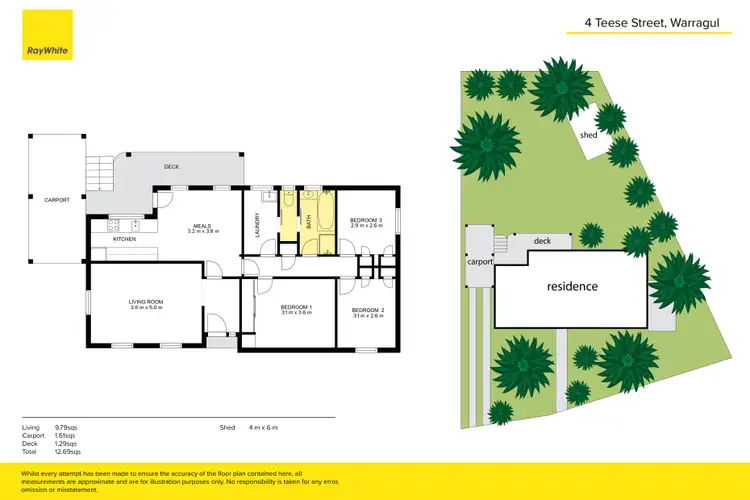 Floorplan of Homely house listing, 4 Teese Street, Warragul VIC 3820