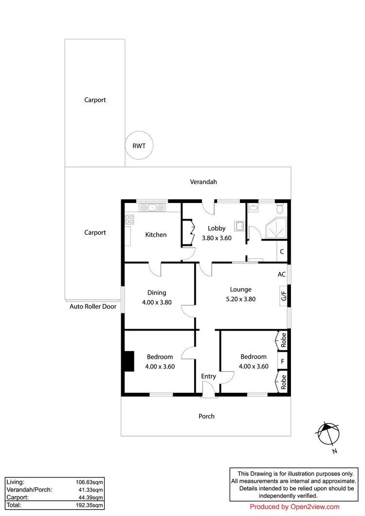 Floorplan of Homely house listing, 25 Clara Street, Wallaroo SA 5556